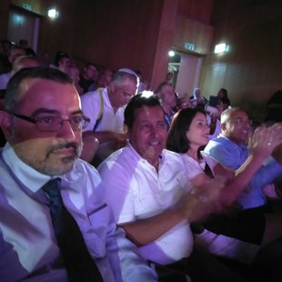עם שרת התרבות והספורט מירי רגב באירוע בקרית גת