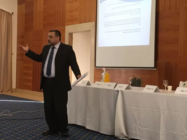הרצאה בניהול ספרים סניף נצרת לשכת רו"ח בהשתתפות פקיד שומה טבריה וסגן פקיד שומה עכו