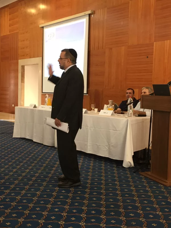 הרצאה בניהול ספרים סניף נצרת לשכת רו"ח בהשתתפות פקיד שומה טבריה וסגן פקיד שומה עכו
