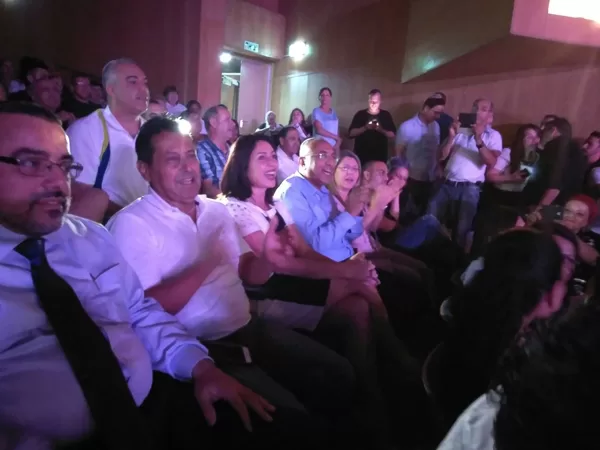 עם שרת התרבות והספורט מירי רגב באירוע בקרית גת